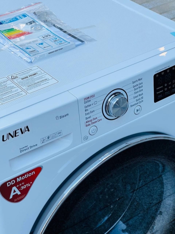 لباسشویی یونیوا‌ MODEL: 8WDD-0PAL UNEVA طرح V5 الجی 10/5کیلو - تصویر 2