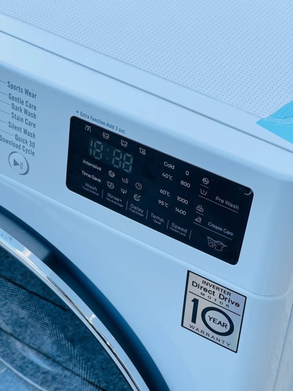لباسشویی یونیوا‌ MODEL: 8WDD-0PAL UNEVA طرح V5 الجی 10/5کیلو - تصویر 5