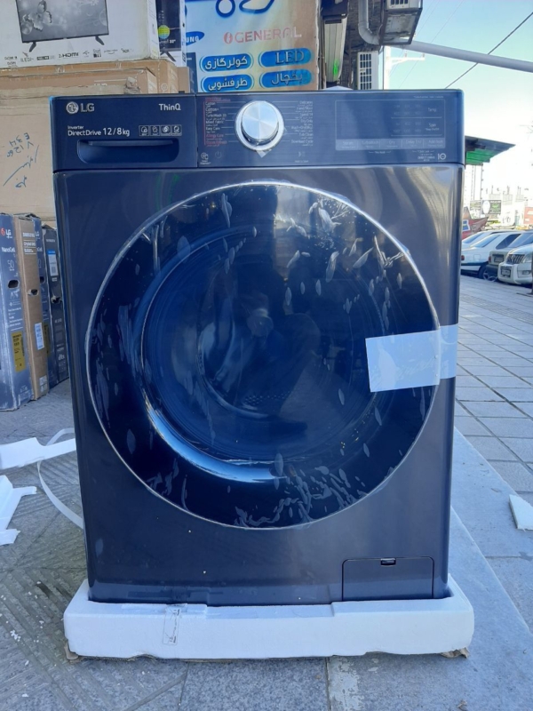 شاهکار الجی مدل V12 12کیلویی 8کیلو خشک کن