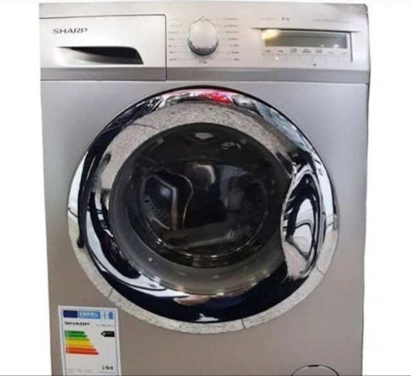 لباسشویی 9کیلوی شارپ ژاپن مونتاژ ترکیه مدل es-fp912s