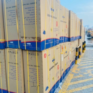 کولر گازی جنرال برلین 36000ایستاده دوفن گاز 410