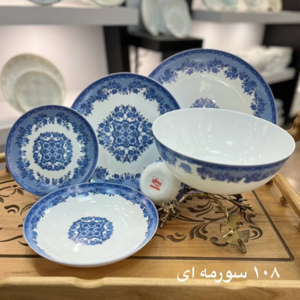 سرویس آرکوپال ۲۶پارچه کف گل دینو - تصویر 6