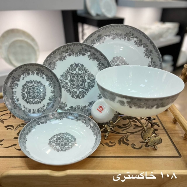 سرویس آرکوپال ۲۶پارچه کف گل دینو - تصویر 7