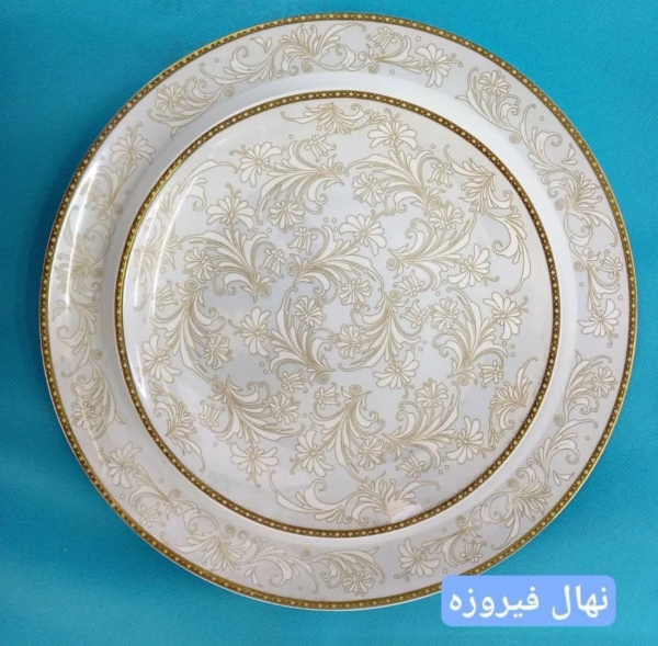 سرویس آرکوپال ۲۶پارچه کف گل گلدن_اوپال - تصویر 18