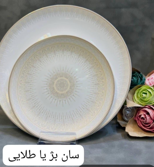 سرویس آرکوپال ۲۶پارچه کف گل گلدن_اوپال - تصویر 8