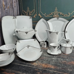 سرویس ۸۵پارچه چینی پردیس برند رزیانا ۱۲نفر