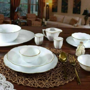 سرویس آرکوپال 26پارچه لب طلا دایره
