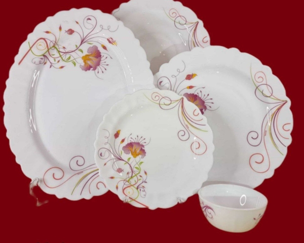 سرویس آرکوپال 25پارچه گل قدیم