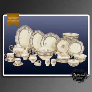 با گلد دیش یه ست برازنده برای میزبانی بینظیرت داشته باش برند : REGENCY کد : 10488B مقاوم در برابر لب پر شدن