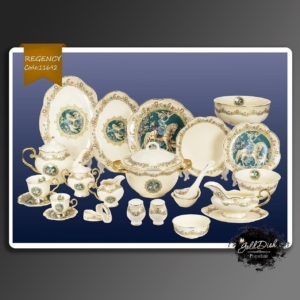 با گلد دیش یه ست برازنده برای میزبانی بینظیرت داشته باش برند : REGENCY کد : 11692 مقاوم در برابر لب پر شدن