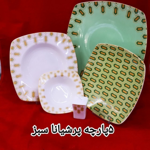 سرویسهای ۵ پارچه چینی طوس تک نفره - تصویر 5