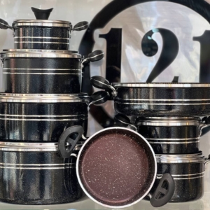 سرویس ۱۴پارچه طرح چدن سهند گرانیتی