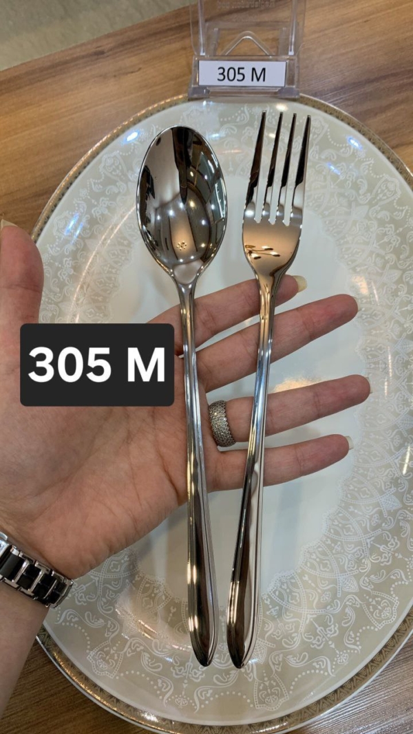 سرویس قاشق چنگال ۱۴۳ پارچه SG آلمانی - تصویر 8