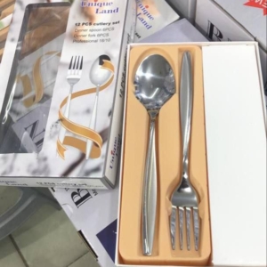 قاشق و چنگال یونیک وزن ۶۰۰ گرم