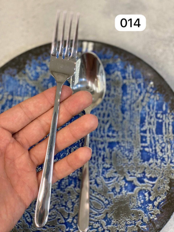 سرویس قاشق چنگال 144 پارچه استیل یونیک - تصویر 6