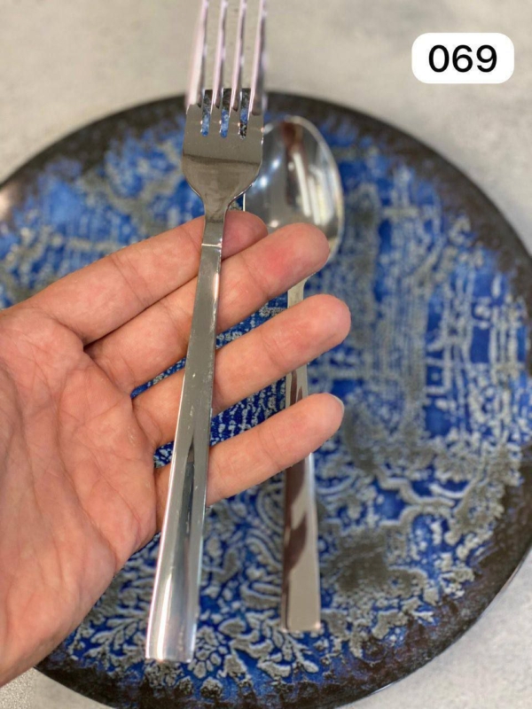 سرویس قاشق چنگال 144 پارچه استیل یونیک - تصویر 2