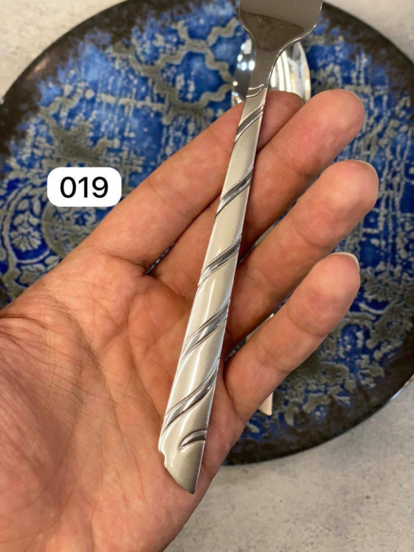 سرویس قاشق چنگال 144 پارچه استیل یونیک - تصویر 4