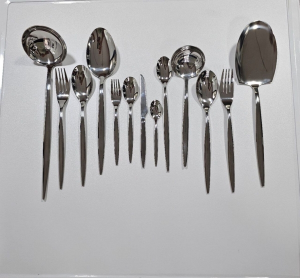 سرویس قاشق و چنگال 120پارچه 24نفره یونیک - تصویر 4