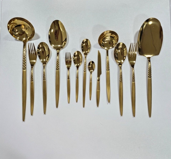 سرویس قاشق و چنگال 120پارچه 24نفره یونیک