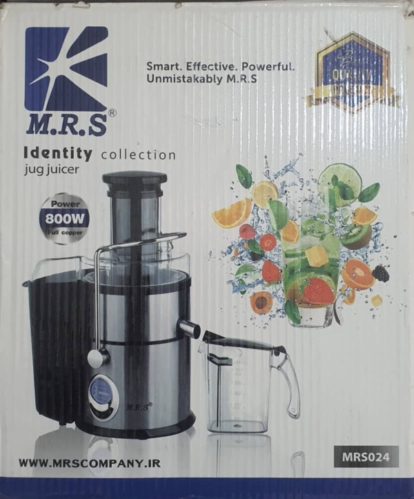 آبمیوه گیری تک کاره حرفه ای m.r.s