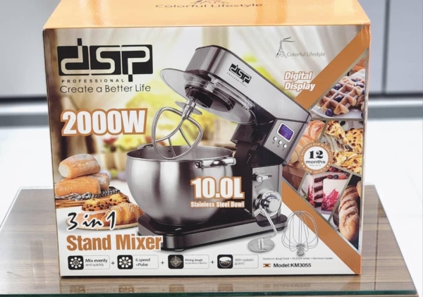 همزن کاسه دار چرخشی DSP 2000وات ۱۰لیتری