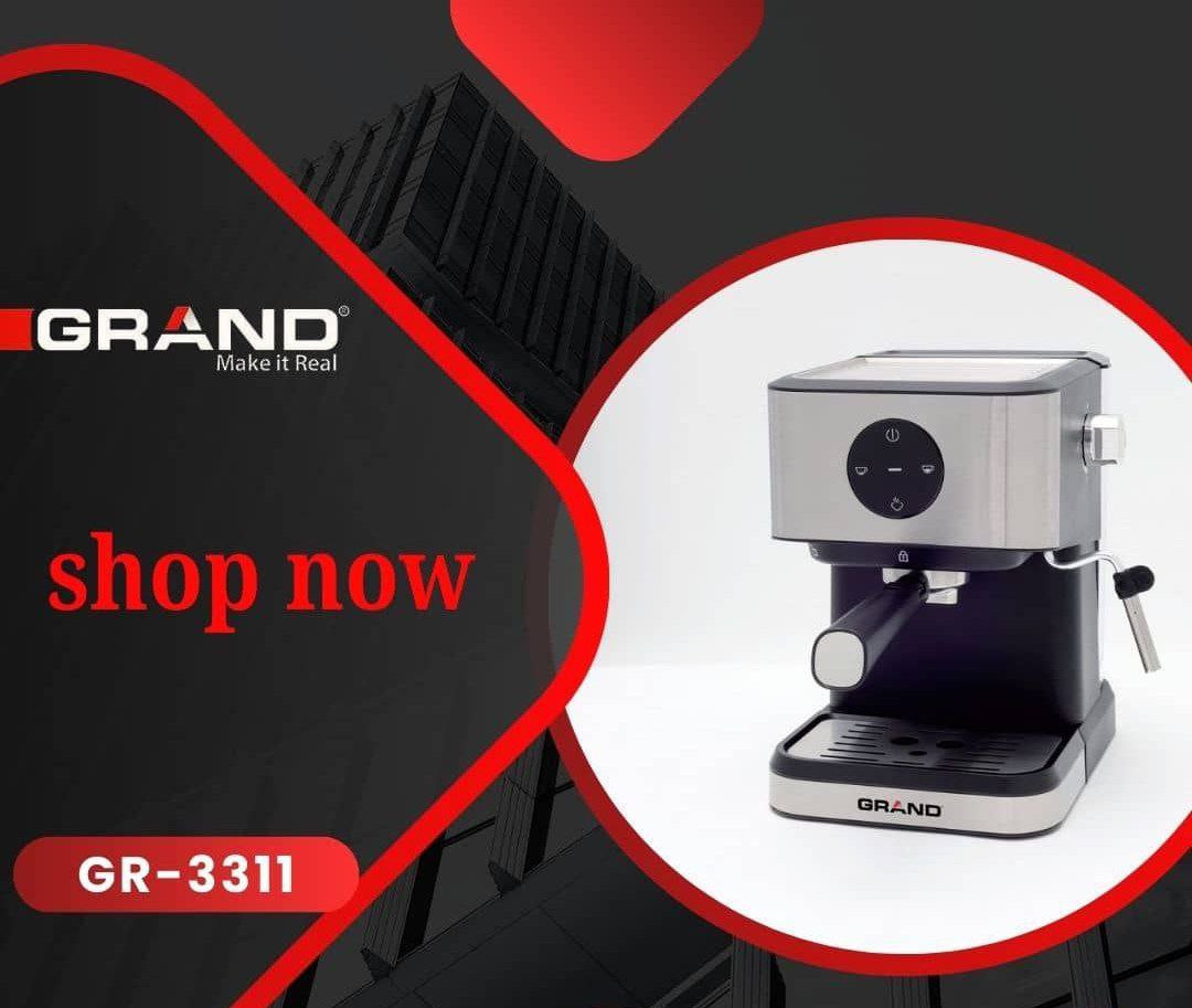 اسپرسوساز فوق حرفه ای و نیمه صنعتی گرند آلمان مدل 3311