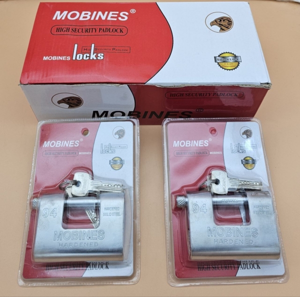 قفل کتابی 94 ویرو فولادی موبینس MOBINES