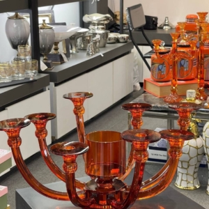 شمعدان کریستالی