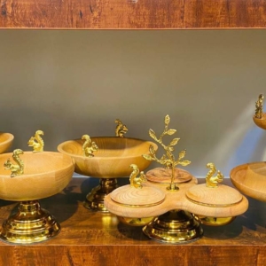 سرویس ۵پارچه سنجاب چوب راش
