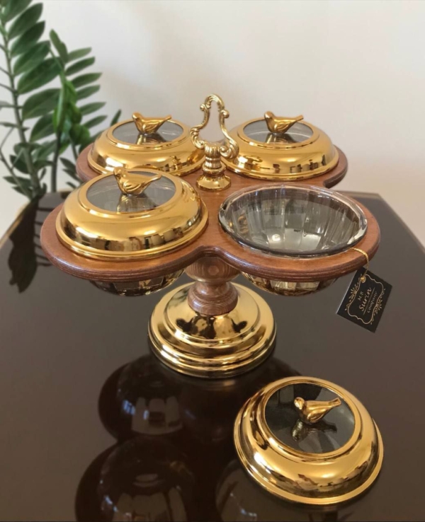 اردوخوری ۴تایی پایه دار