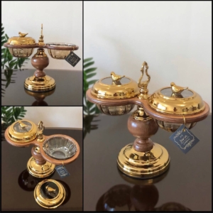 اردوخوری ۲تایی پایه دار