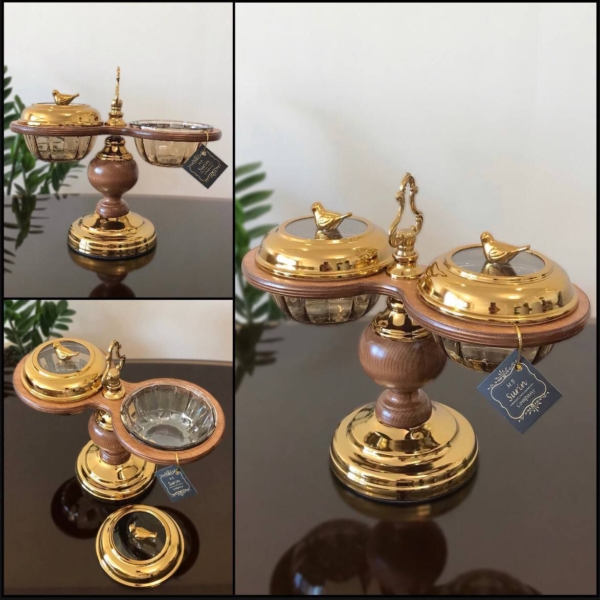 اردوخوری ۲تایی پایه دار