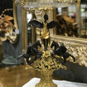 مجسمه درختی دواسب برنز بدون سنگ