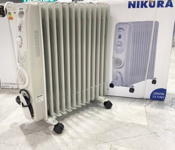 رادیاتور روغنی نیکورا_NIKURA مدل AOH303A 13پر _ فن دار