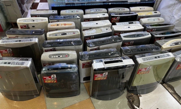 بخاری گازی برقی ژاپنی 3000کیلوکالری