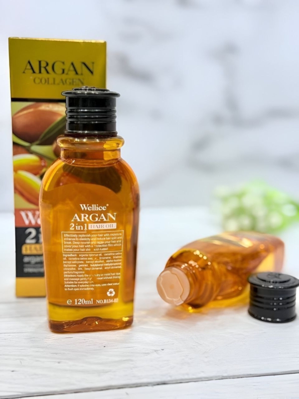 روغن ارگان زیتون پوست مو ویلس