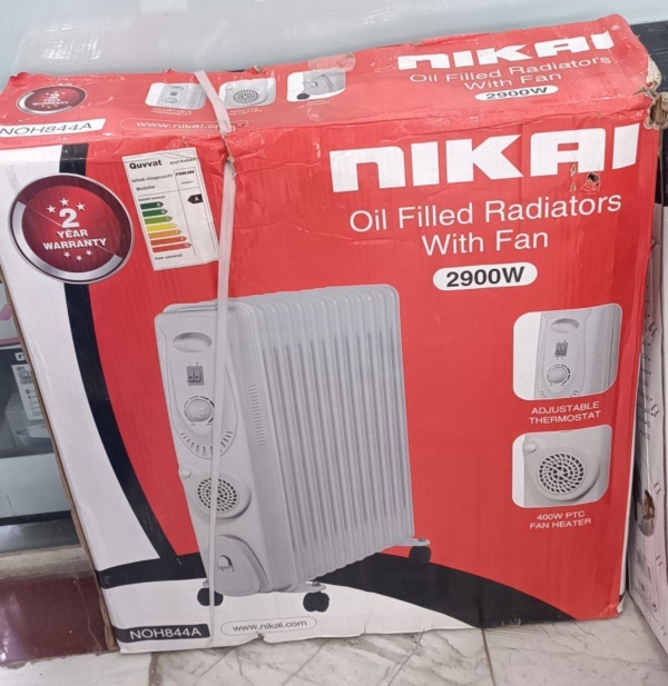 شوفاژ برقی نیکای ژاپن 13پره روغنی 2900وات