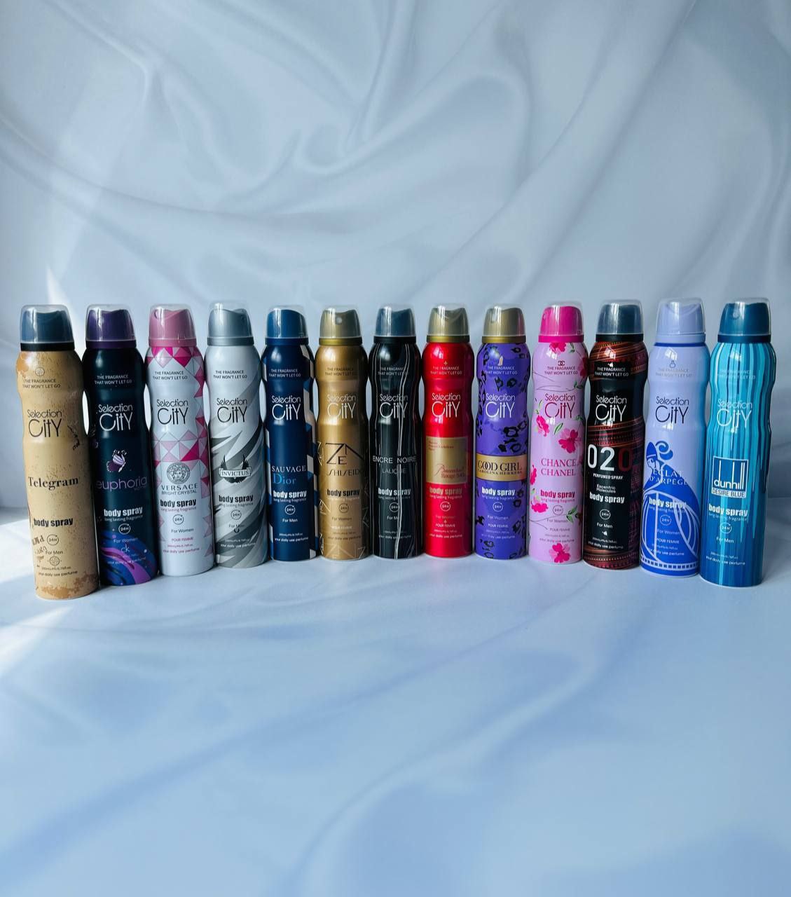 اسپری خوشبوکننده بدن سلکشن سیتی