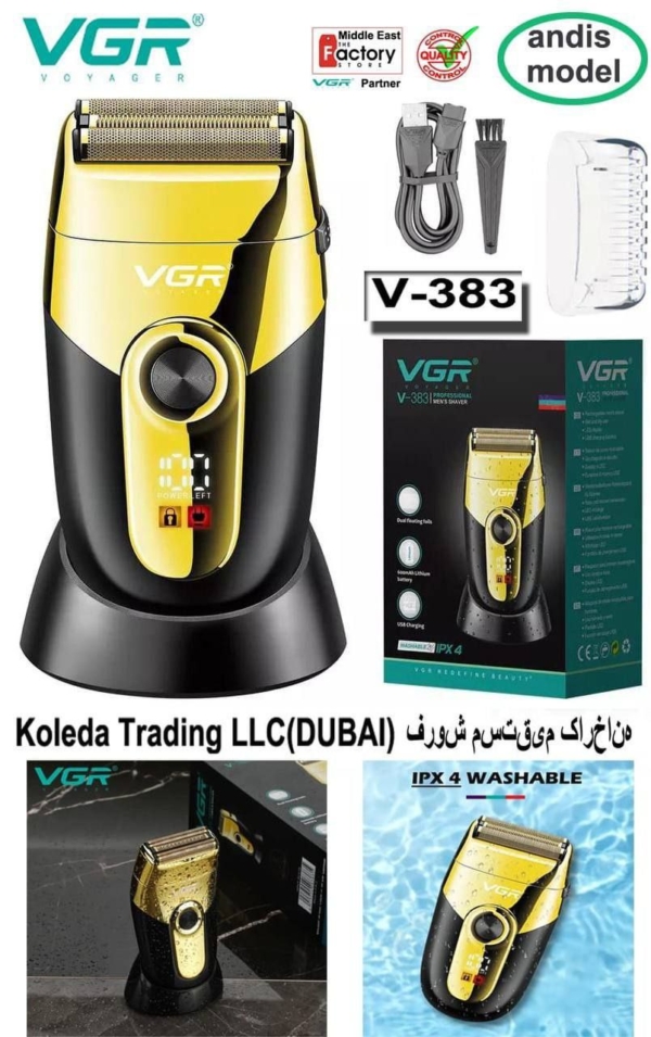 شیور و خط زن صورت  شارژی مارک VGR مدل V-383 