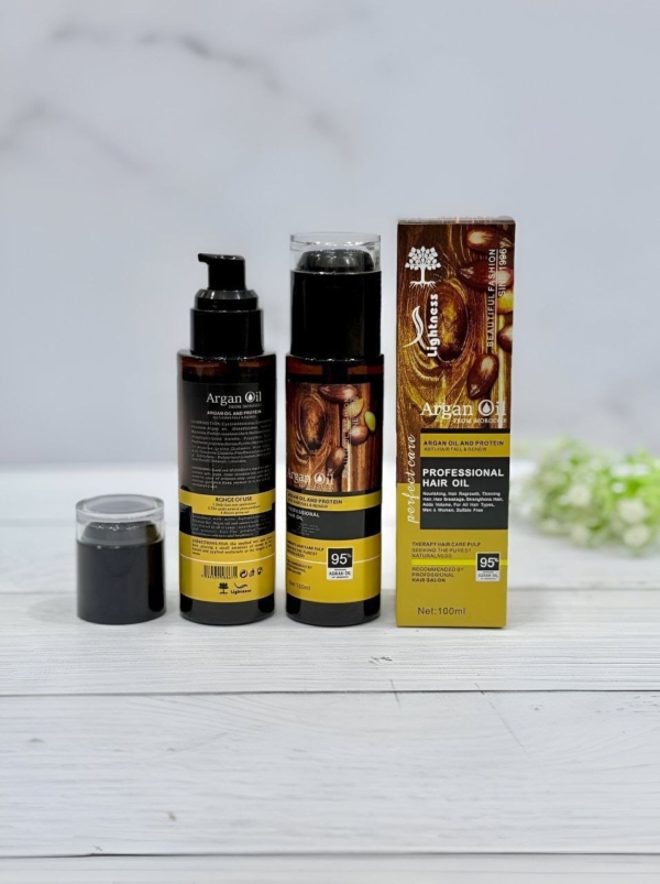 روغن مو آرگان لایتنس