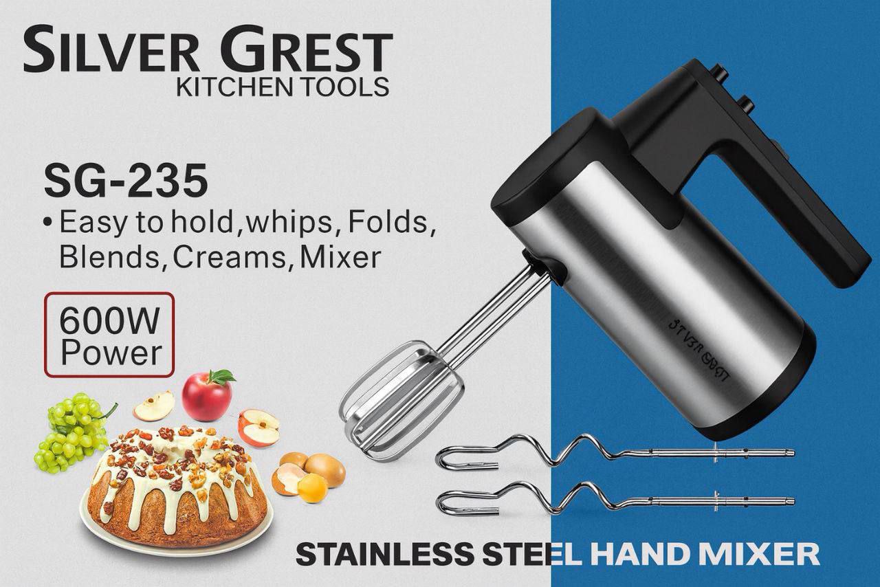 اشتباهات رایج هنگام استفاده از همزن دستی و راه‌حل‌ها