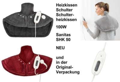 پد گرمایشی شانه و گردن sanitas 