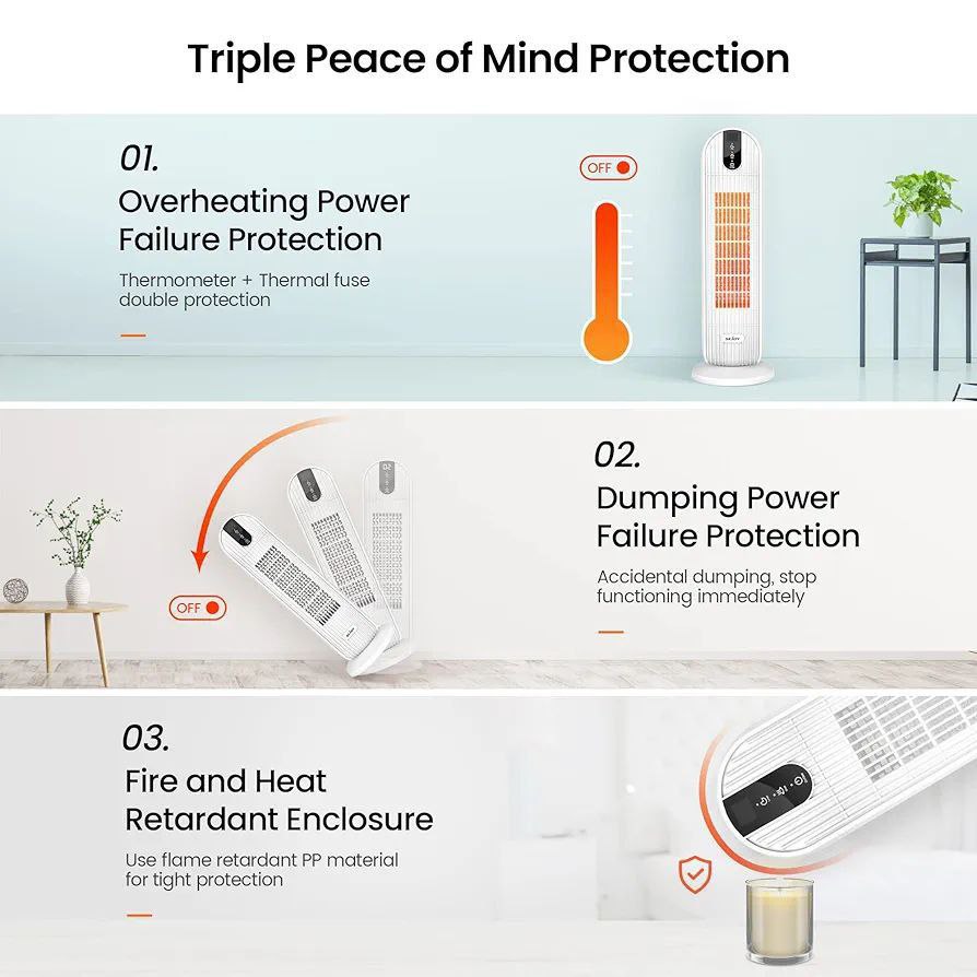 نکات مهم نگهداری بخاری برقی بدون فن در دفاتر کوچک