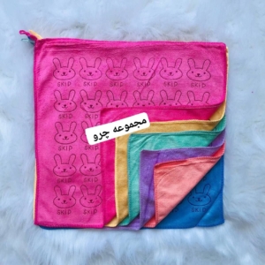 دستمال 40*40 خرگوشی