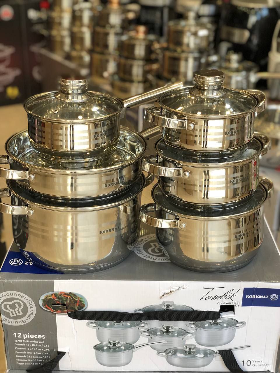 مقایسه قابلمه استیل با چدن و گرانیتی