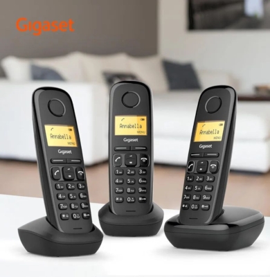 تلفن ۳ گوشی gigaset آلمان  مدل A170 trio