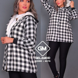 کت کشمیر کلاه دار