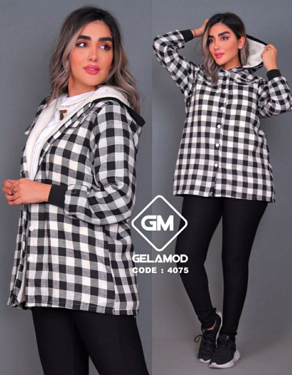 کت کشمیر کلاه دار