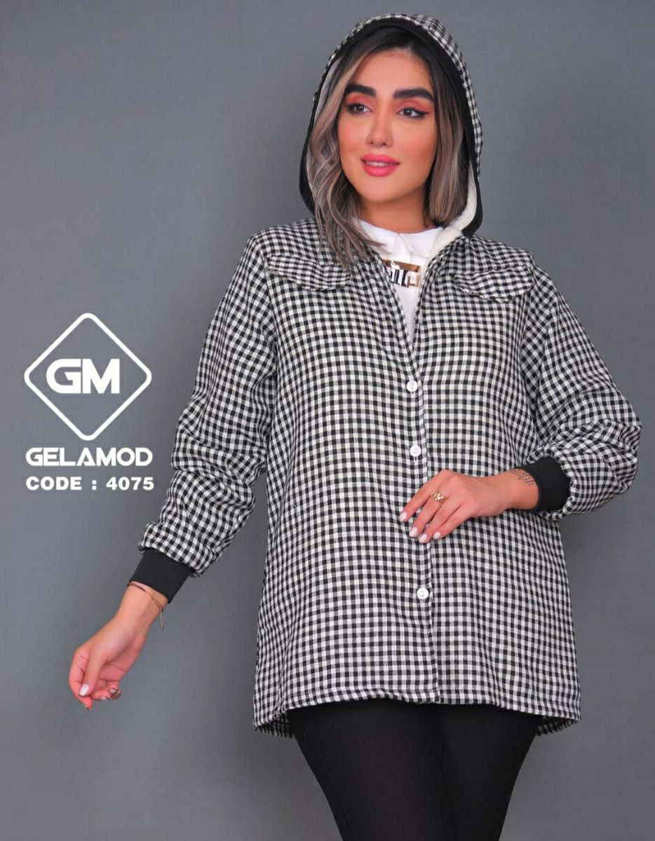 کت کشمیر کلاه دار - تصویر 2