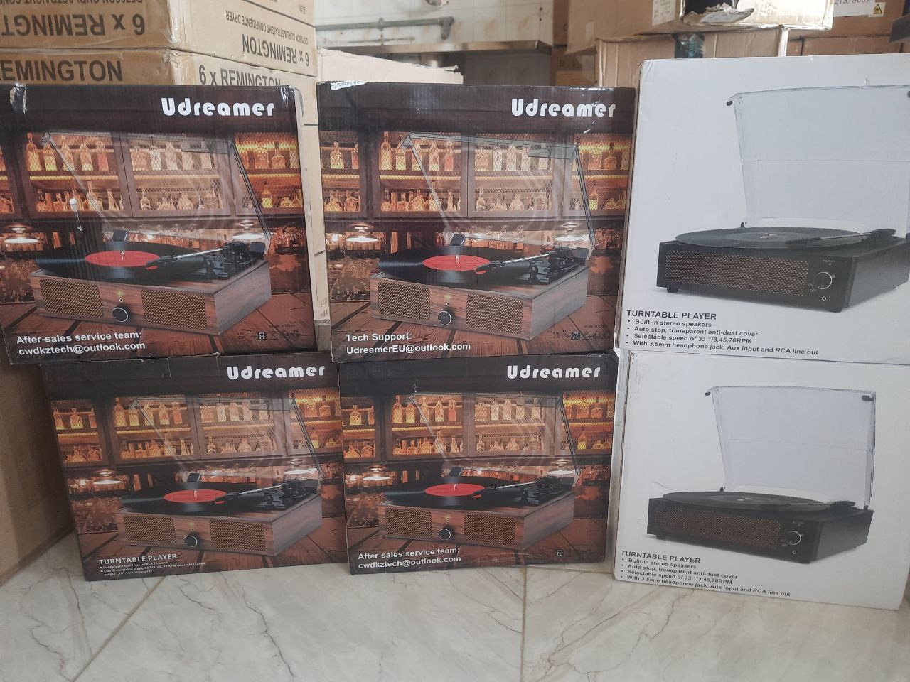 گرامافون چمدانی MODEL:ud001 turntable